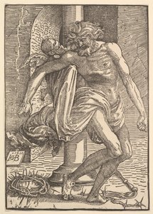 Christus mit den Folterinstrumenten, unterstützt von einem kleinen Engel, 1517