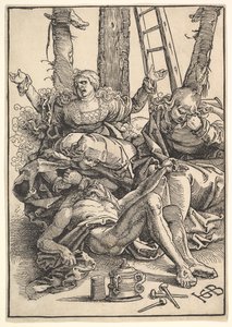 Die Beweinung Christi, 1510 von Hans Baldung