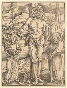 Der Schmerzensmann, aus Speculum Passionis Domini Nostri Ihesu Christi