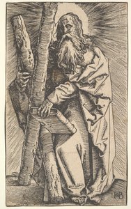 Heiliger Andreas, 15.-16. Jahrhundert von Hans Baldung