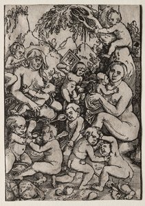 Die zwei Mütter von Hans Baldung