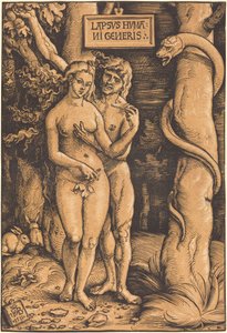 Adam und Eva von Hans Baldung Grien