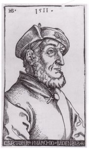 Baldung Christoph Holzschnitt von Hans Baldung Grien