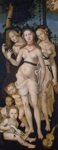 Die Jugend (Die drei Grazien) von Hans Baldung Grien