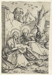 Maria und Kind mit Anna und Josef Anna zu dritt und Josef von Hans Baldung Grien