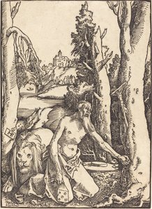 Heiliger Hieronymus in der Wüste