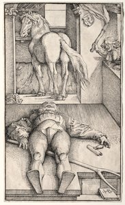 Der verhexte Bräutigam, 1544 von Hans Baldung Grien