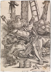 Die Beweinung Christi von Hans Baldung Grien