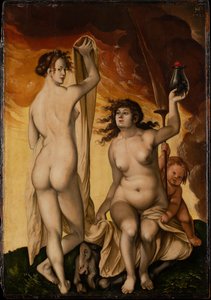 Zwei Hexen von Hans Baldung Grien
