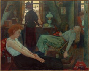 Morgen in den Bergen von Hans Baluschek