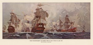 Schlacht von Kap St. Vincent von Hans Bohrdt
