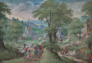 Bileam und der Esel von Hans Bol