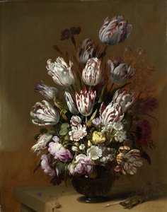 Blumenstillleben von Hans Bollongier