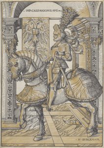 Reiterporträt des Kaisers Maximilian I., 1508