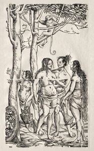 Hottentotten mit Herde von Hans Burgkmair