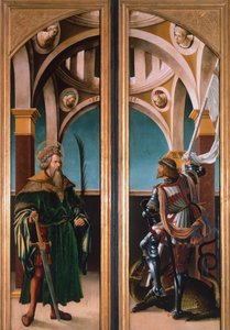 St. Sigismund und St. Georg (Detail)