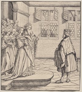 Der verbannte Herzog von Otnop von Hans Burgkmair