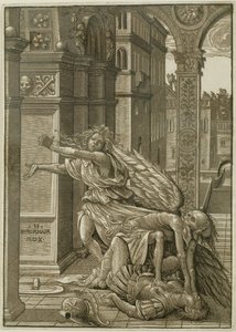 Liebende vom Tod überrascht von Hans Burgkmair the Elder