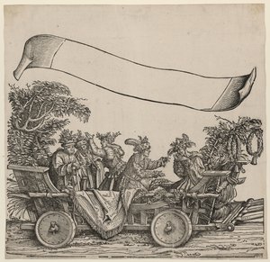 Natürliche Narren Der Triumphzug des Kaisers Maximilian I., ca. 1515