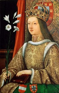 Porträt von Eleonore von Portugal, 1434-1467, Heilige Römische Kaiserin, nach 1468