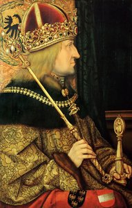 Porträt von Friedrich III., 1415-1493, Heiliger Römischer Kaiser, Spätes 15. Jahrhundert