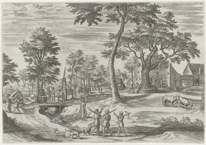 Ansicht von Eggevoort von Hans Collaert (I)