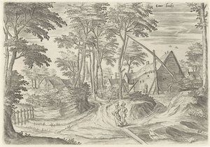 Ansicht von Etterbeek von Hans Collaert (I)