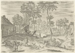 Ansicht von Schaarbeek von Hans Collaert (I)
