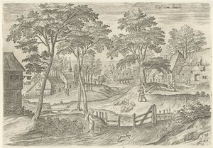 Ansicht von Stal von Hans Collaert (I)