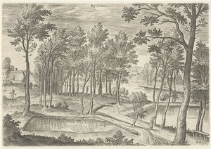 Ansicht der Teiche von Ter Kameren