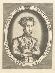 Porträt von Prinzessin Maria von Portugal
