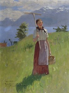 Anne Trulsdatter Sande, Balestrand von Hans Dahl