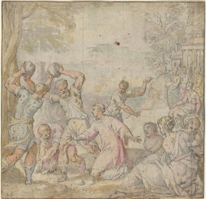Die Steinigung des Heiligen Stephanus