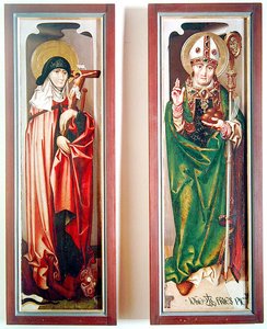 St. Margareta und St. Nikolaus von Myra, ca. 1507