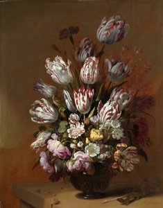 Stillleben mit Blumen, 1639 von Hans Gillisz. Bollongier
