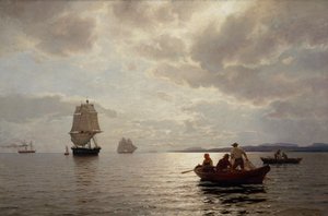 Vom Oslofjord von Hans Gude
