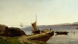 Hvaler Kai von Hans Gude