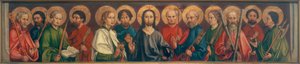 Christus und die zwölf Apostel