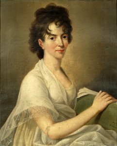 Porträt der verwitweten Constanze Mozart