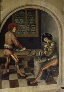 Detail aus Bergbaulandschaft, 1521