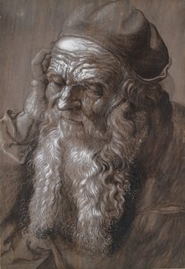 Ein alter Mann im Alter von 93 Jahren, St. Hieronymus, späte 16. Jahrhundert