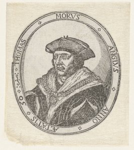Porträt von Thomas More von Hans Holbein (II) (attributed to)