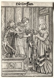 Totentanz: Die Gräfin von Hans Holbein