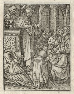 Der Totentanz: Der Prediger; Der Priester