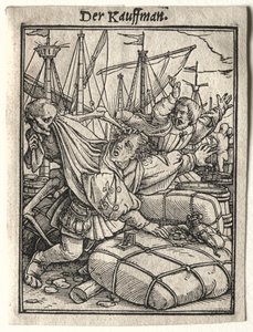 Der Kaufmann von Hans Holbein