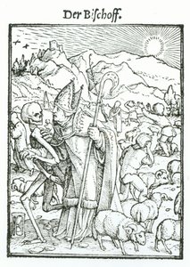 Der Tod und der Bischof, aus 