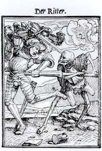 Der Tod und der Ritter, aus 