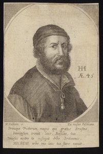 Hans Holbein Selbstporträt von Hans Holbein der Jüngere