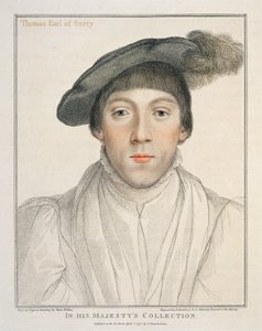 Henry Howard, Earl of Surrey, graviert von Francesco Bartolozzi, 1795 von Hans Holbein der Jüngere