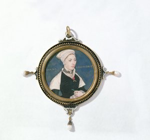 Jane Small, früher bekannt als Mrs. Robert Pemberton, ca. 1540 (Detail)